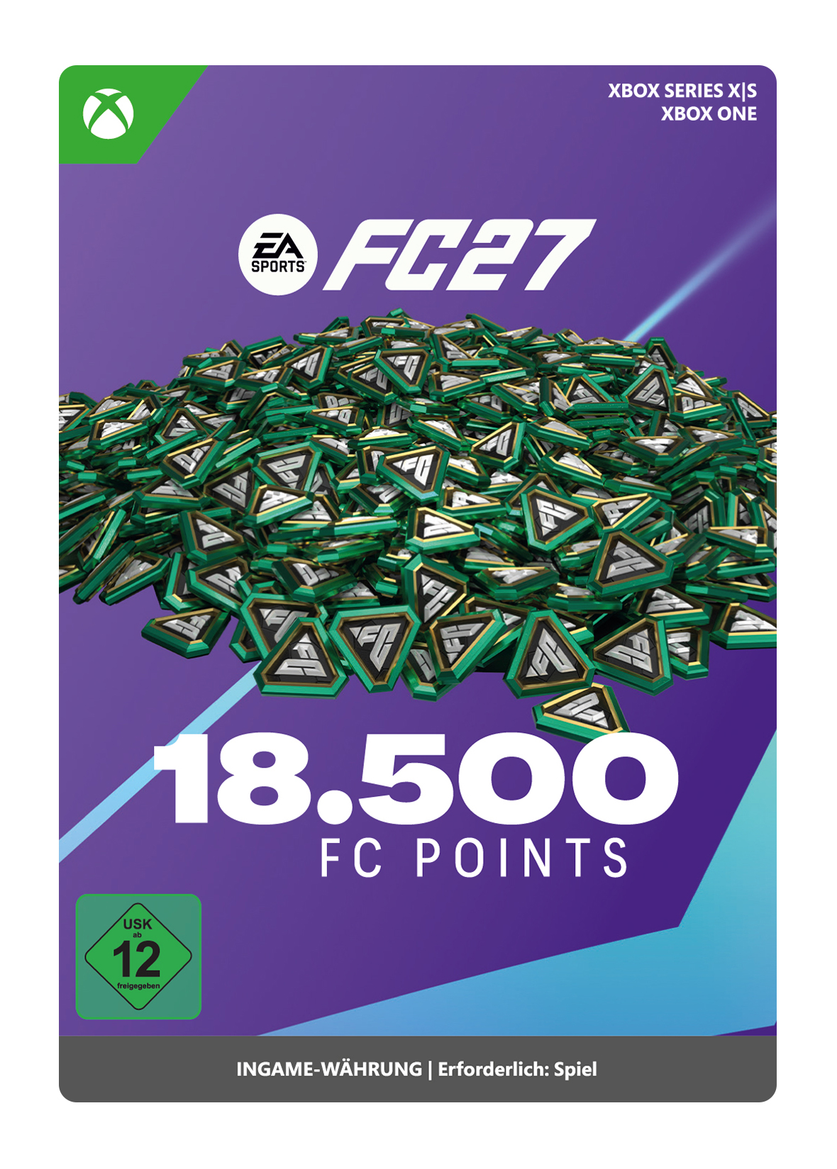 EA Sports FC 27: 18500 FC Points - Xbox Series X|S/Xbox One