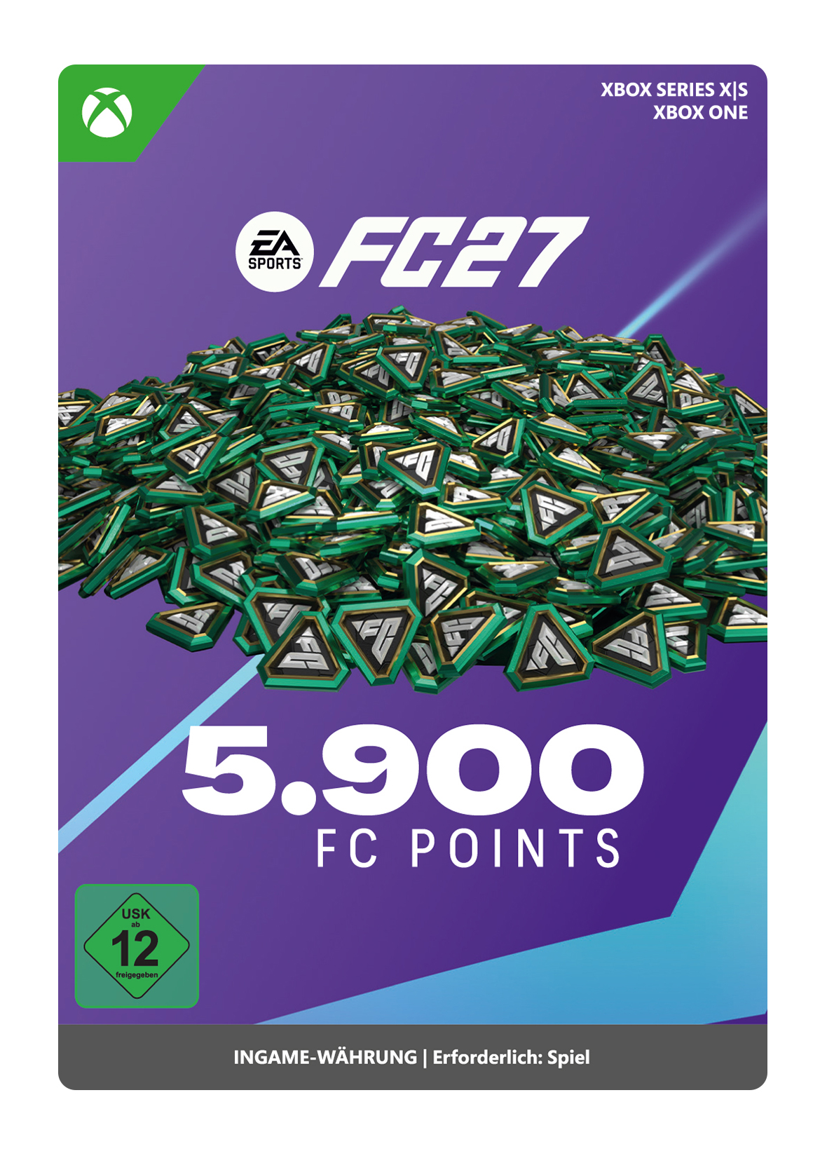 EA Sports FC 27: 5900 FC Points - Xbox Series X|S/Xbox One