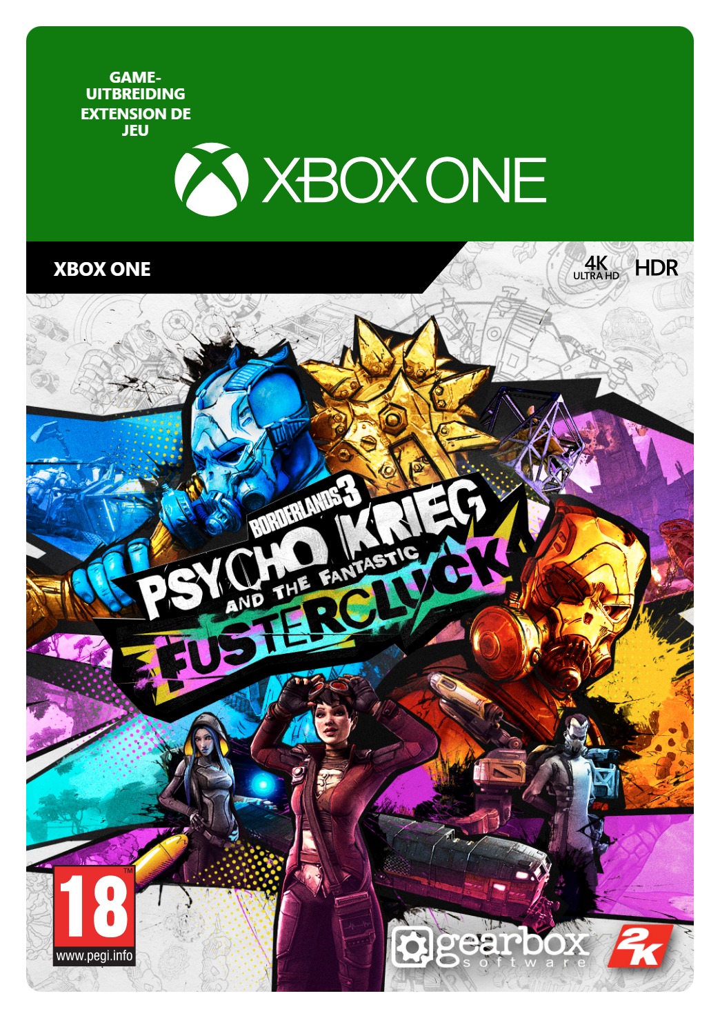 Borderlands 3: Psycho Krieg and the Fantastic Fustercluck - Xbox One