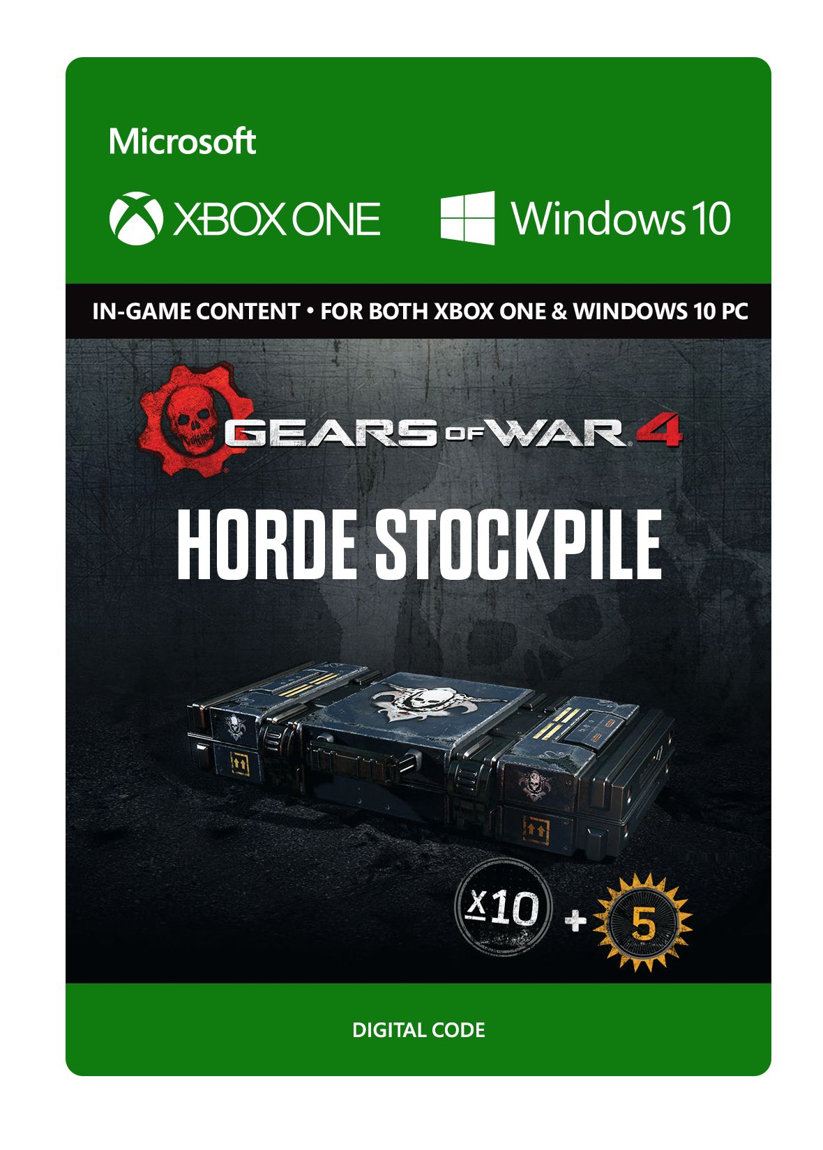 Gears of War 4: Horde Booster Stockpile  - Xbox One/Win10