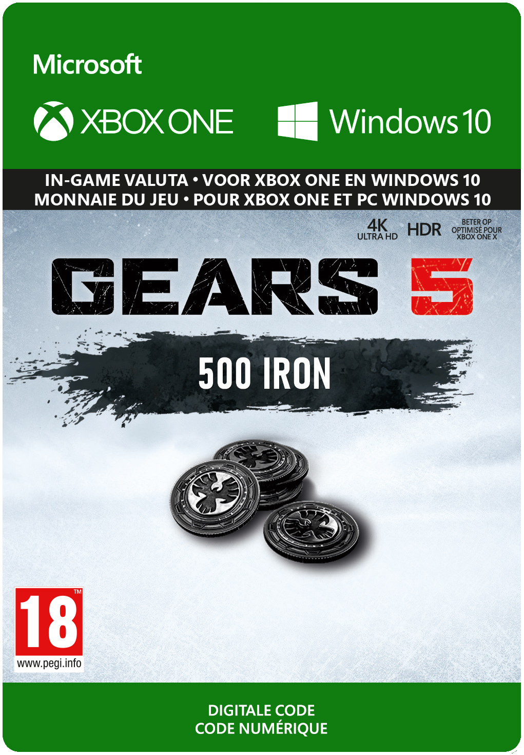 Gears of War 5: 500 Iron - Xbox One and Win 10
