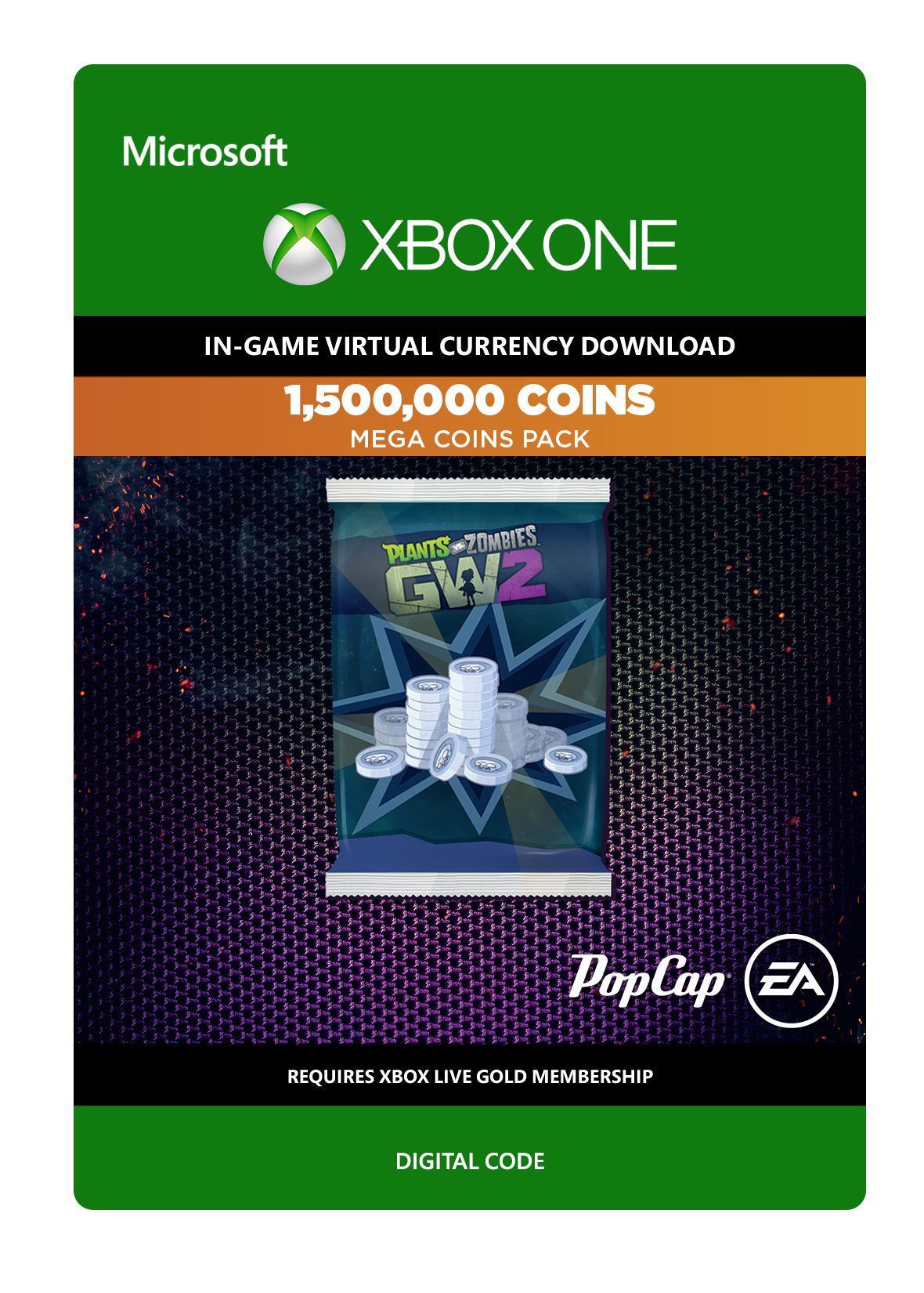 Plants vs. Zombies Garden Warfare 2: 1.500.000 Coins