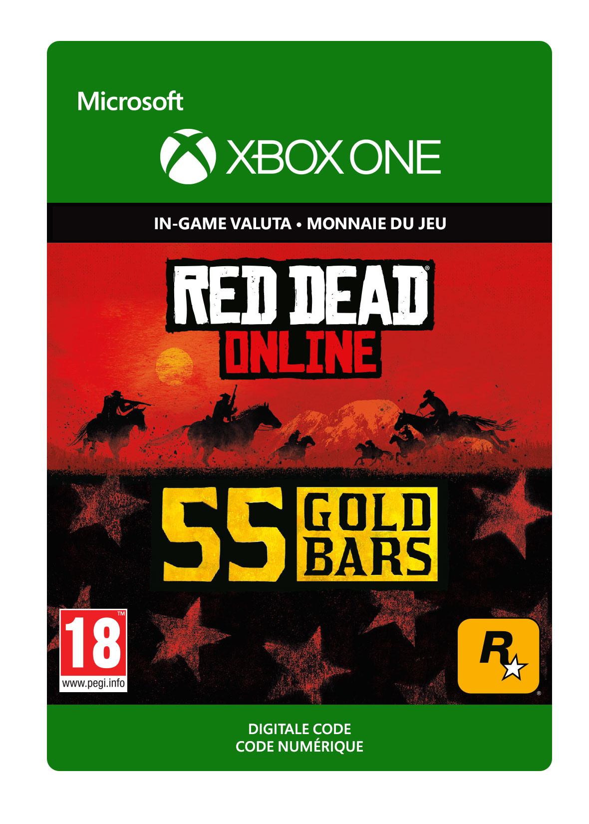 Red Dead Redemption 2: 55 Gold Bars - Xbox One