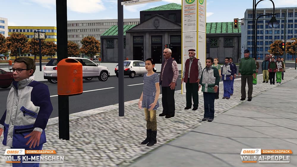 Picture of OMSI 2 Add-on Downloadpack Vol. 5 – KI-Menschen