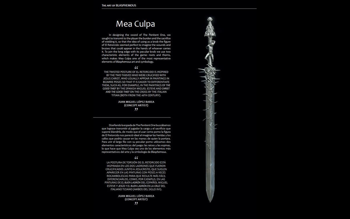 Blasphemous - Digital Artbook