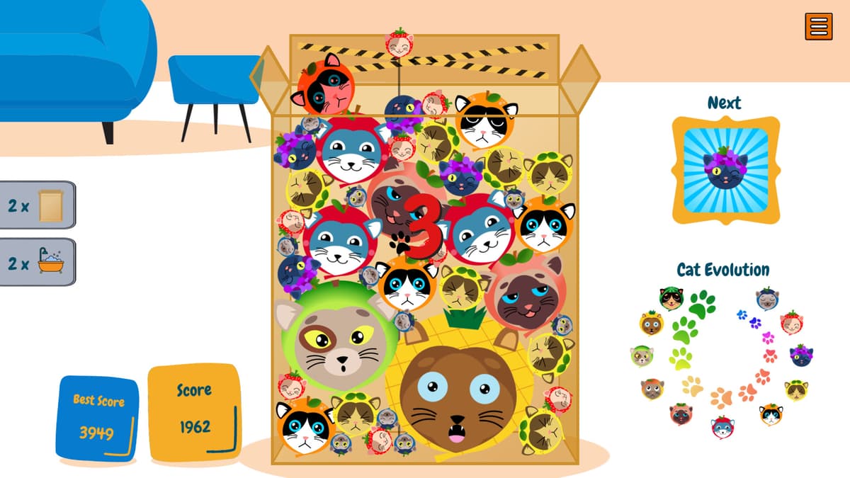 CatMelon - Suika Game