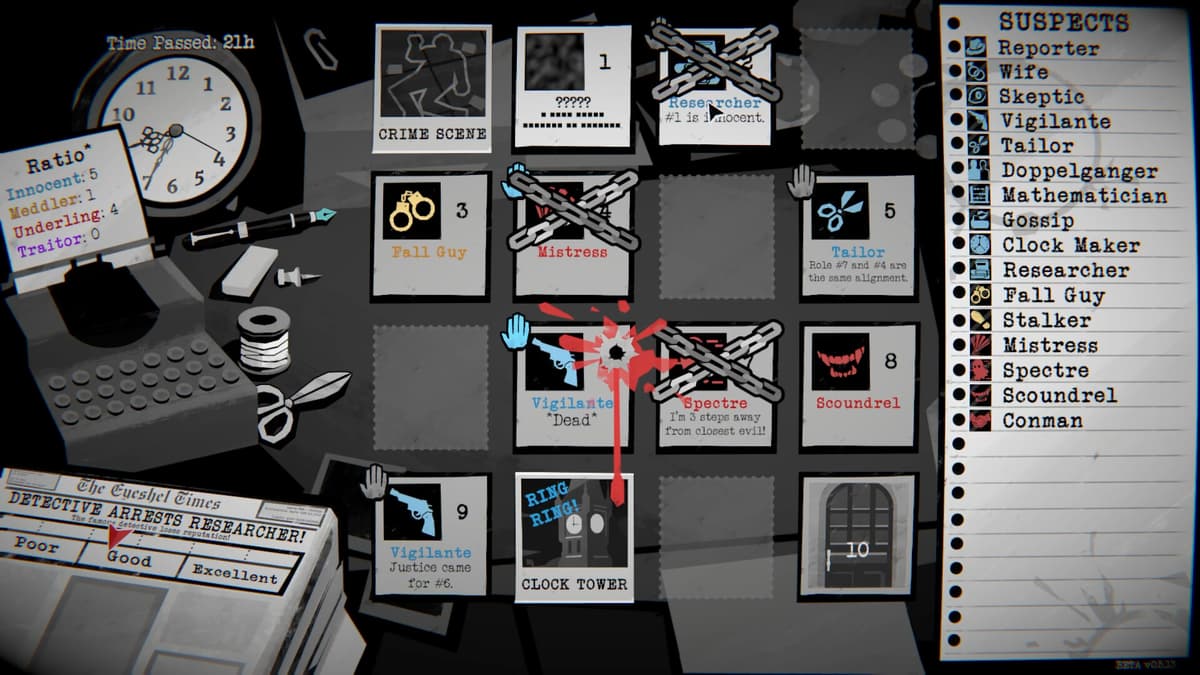 Dupery: A Game of Solo Deduction Screenshot 3