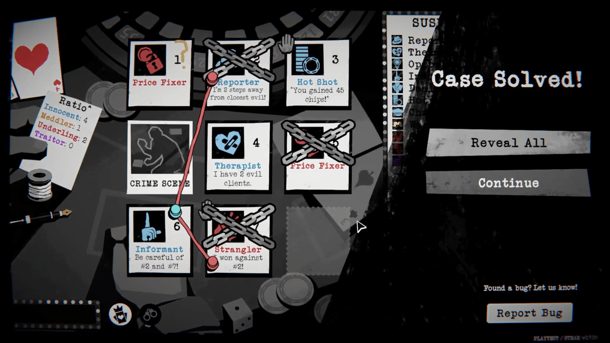 Captura 2 de Dupery: A Game of Solo Deduction