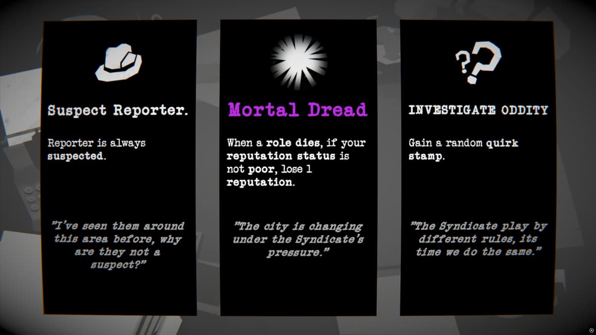 Dupery: A Game of Solo Deduction Screenshot 6