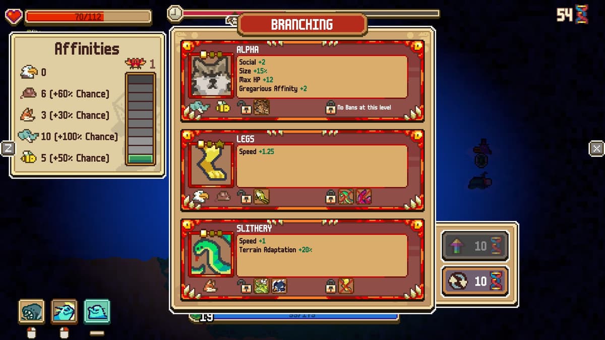 Everything is Crab: The Animal Evolution Roguelite