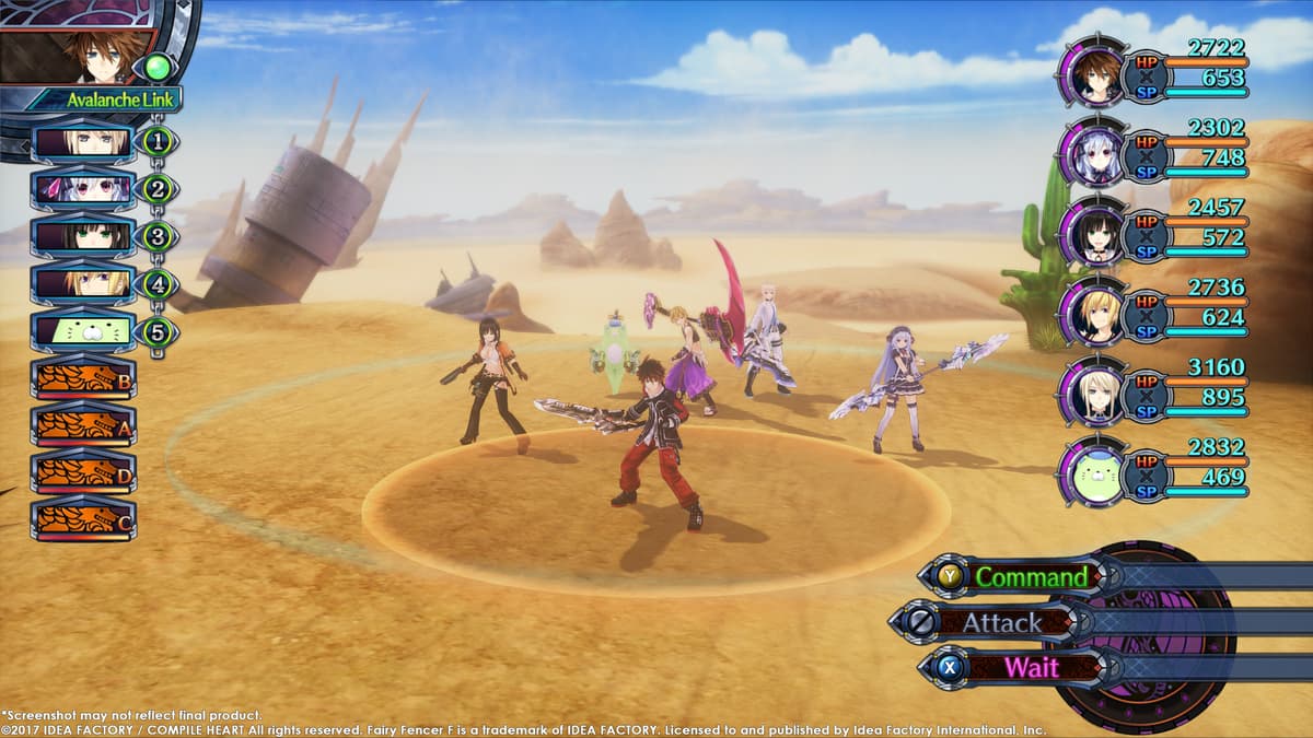 Okładka Fairy Fencer F Advent Dark Force