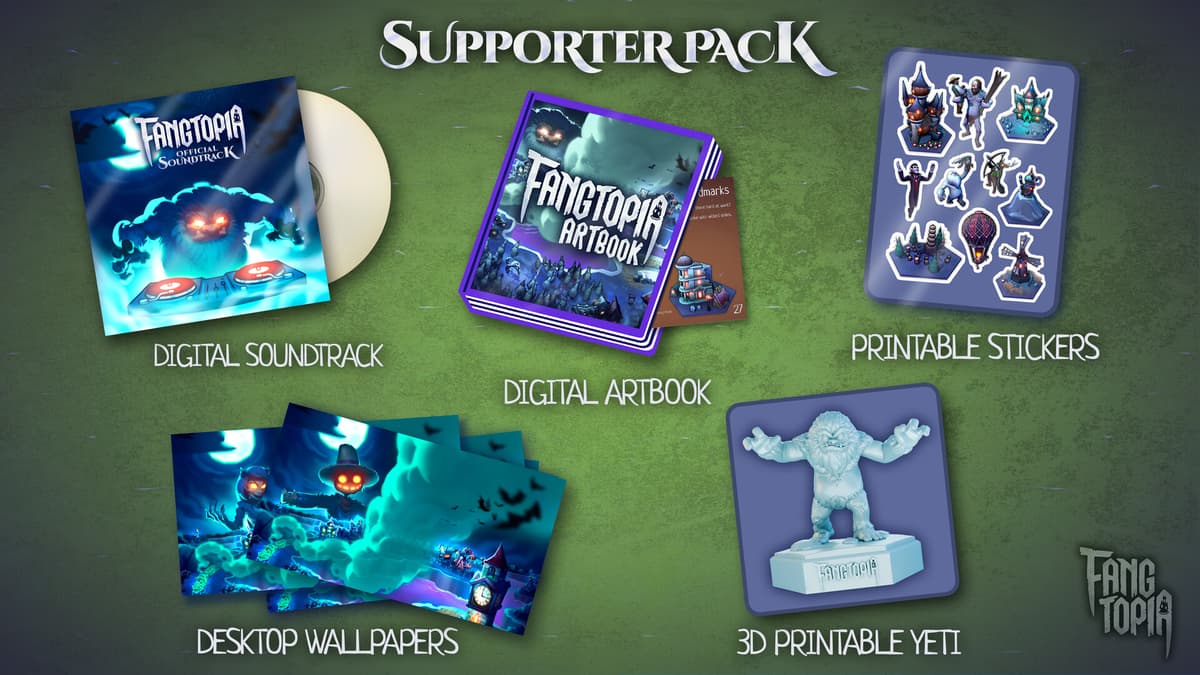 Fangtopia - Supporter Pack