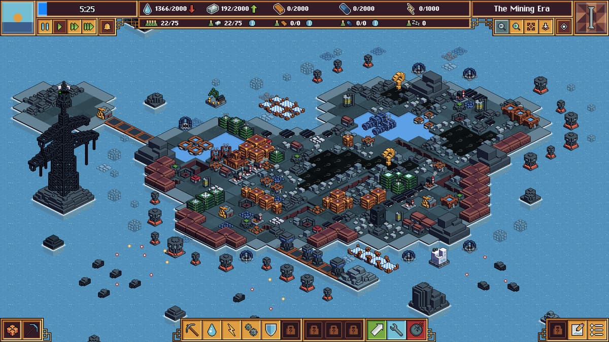Flooded