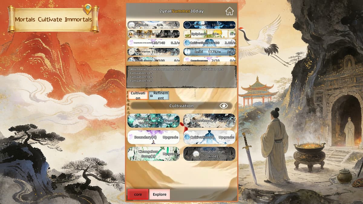 Genesis Relic: Idle Sandbox Simulator