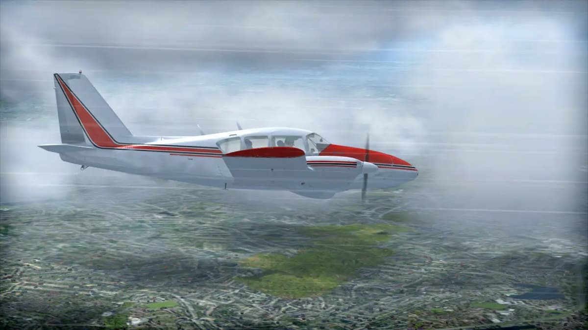 Microsoft Flight Simulator X: Steam Edition: Piper Aztec
