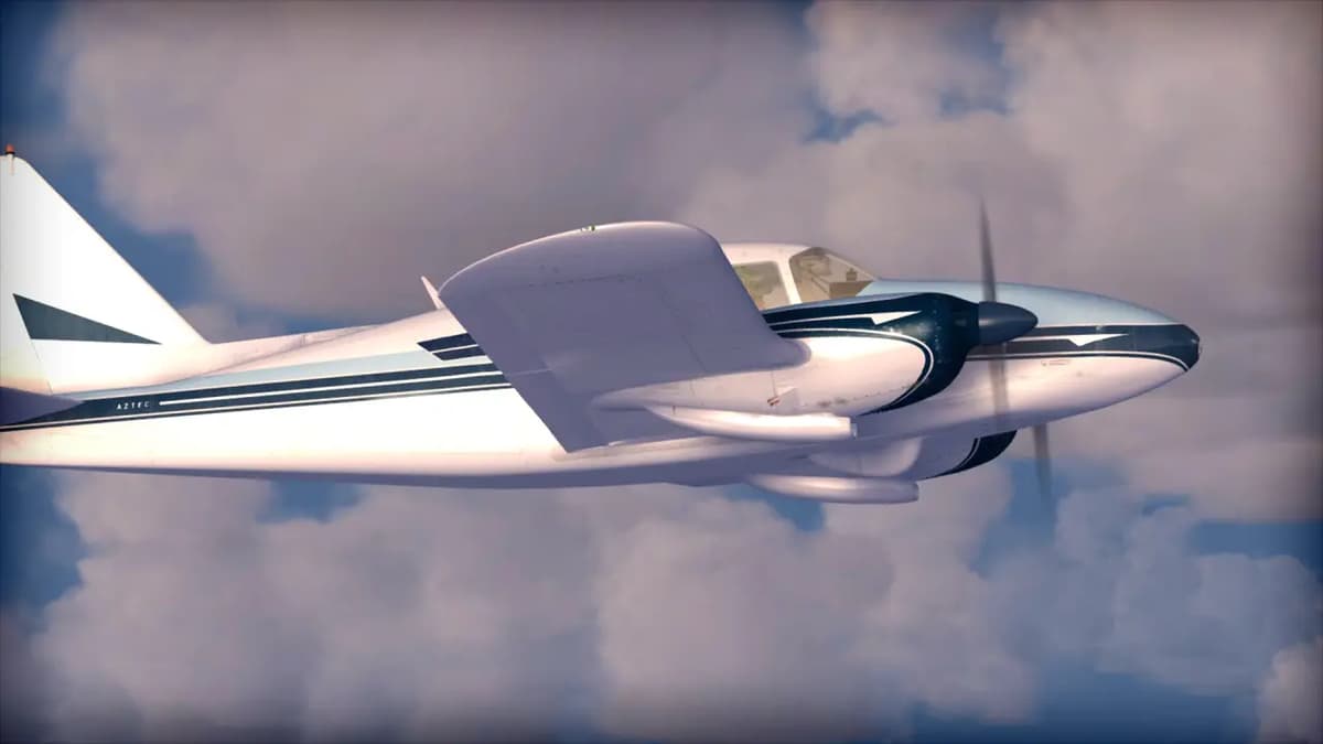 Microsoft Flight Simulator X: Steam Edition: Piper Aztec