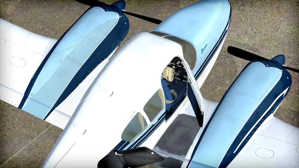 Microsoft Flight Simulator X: Steam Edition: Piper Aztec