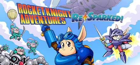 Rocket Knight Adventures: Re-Sparked! 커버 아트