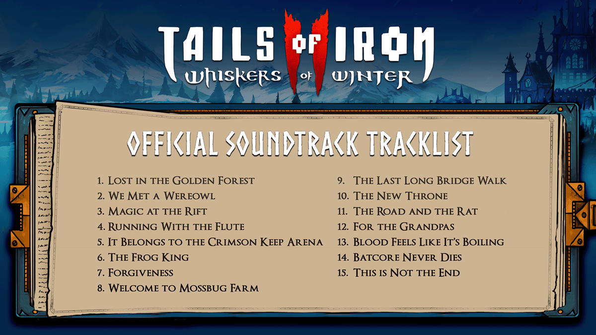 Picture of Tails of Iron 2: Whiskers of Winter - Digital Official Soundtrack