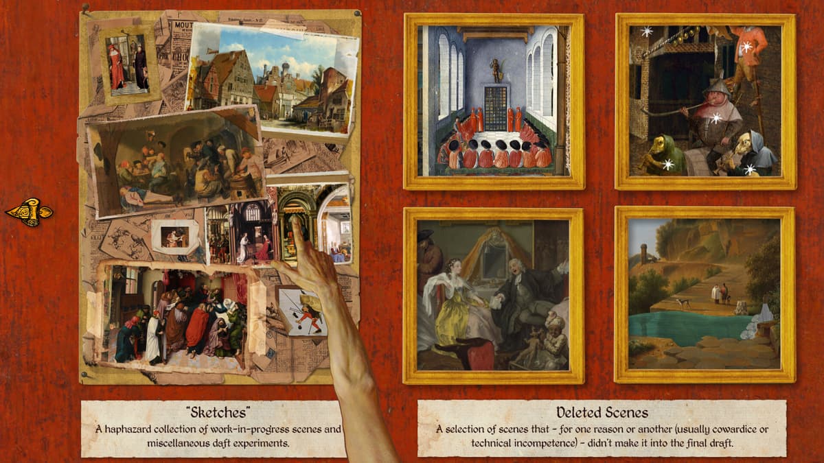 The Immortal John Triptych: Weird Extra Content Art Gallery DLC Thingy ¯\_(ツ)_/¯
