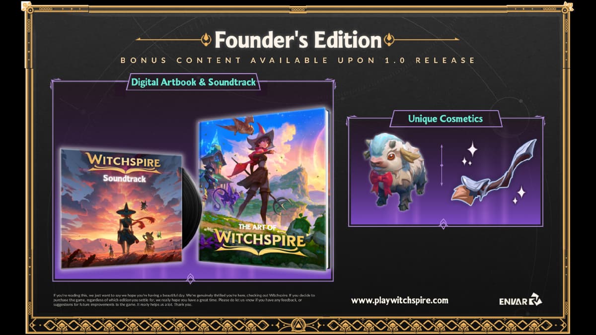 Witchspire - Founder's Edition