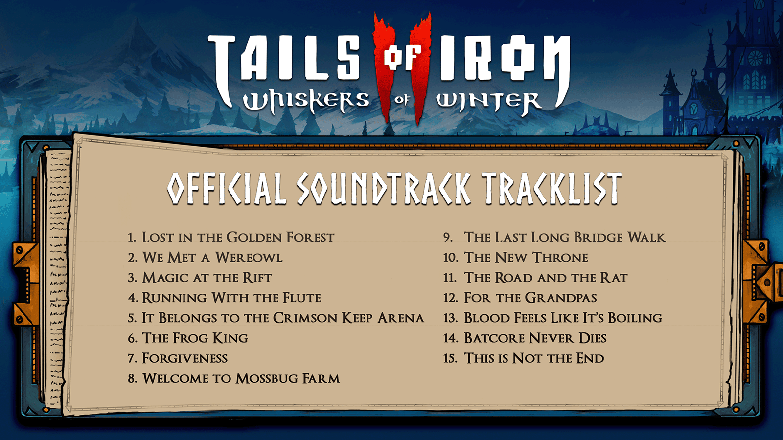 Tails of Iron 2: Whiskers of Winter - Digital Official Soundtrack