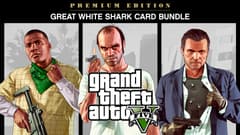 Picture of GRAND THEFT AUTO V: PREMIUM ONLINE EDITION & Great White Shark Card Bundle