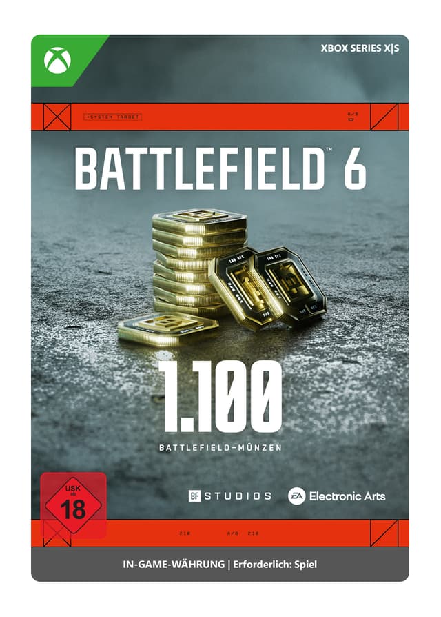 Battlefield 6: 1100 BFC - Xbox Series X|S - Currency