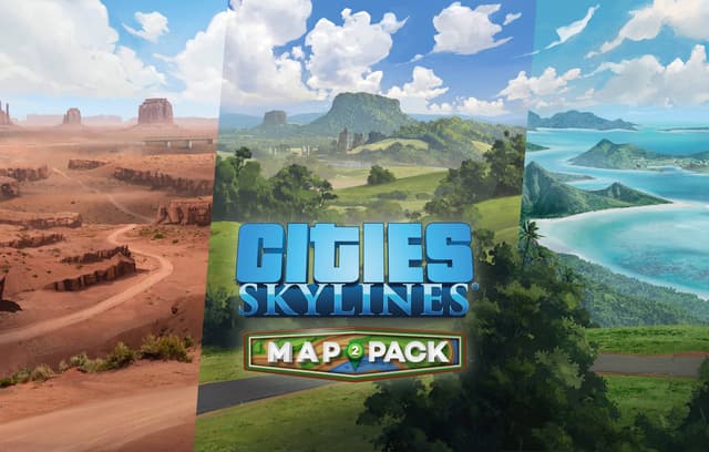Cities: Skylines - Content Creator Pack: Map Pack 2
