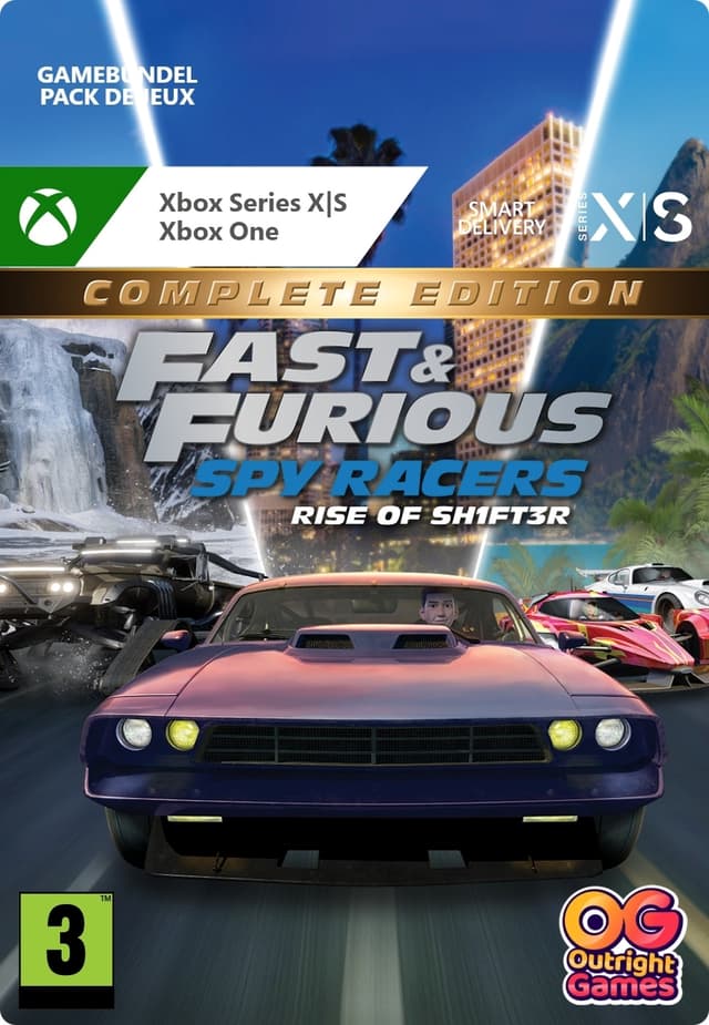 Fast & Furious: Spy Racers Rise of SH1FT3R Complete Edition - Xbox Series X/Xbox One - Bundle