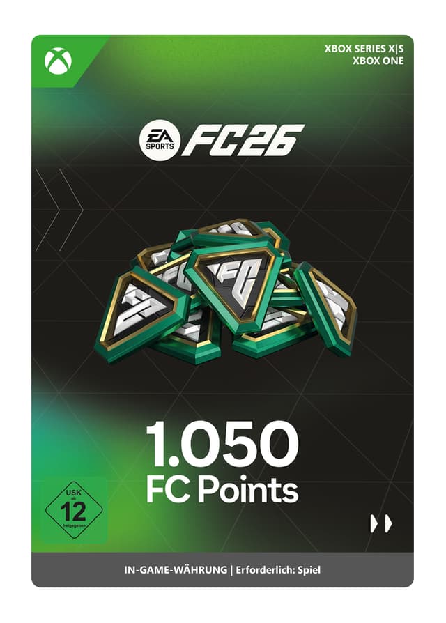 Picture of EA Sports FC 26 - FC Points 1050 - Xbox Series X|S/Xbox One