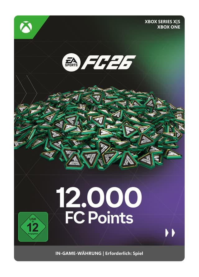 EA Sports FC 26 - FC Points 12000 - Xbox Series X|S/Xbox One