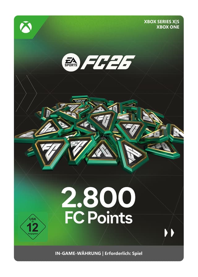 Picture of EA Sports FC 26 - FC Points 2800 - Xbox Series X|S/Xbox One