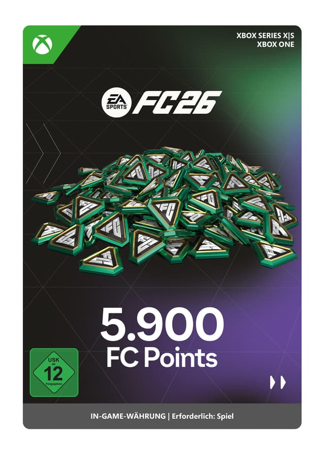 Picture of EA Sports FC 26 - FC Points 5900 - Xbox Series X|S/Xbox One