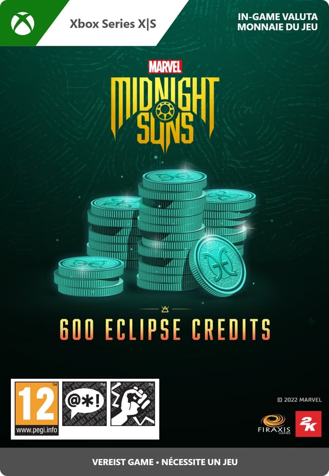 Marvel's Midnight Suns: 600 Eclipse Credits - Xbox Series X|S - Currency