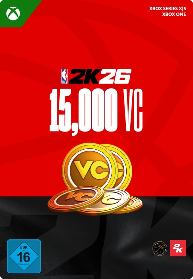 NBA 2K26: 15,000 Virtual Currency Pack - Xbox Series X|S/Xbox One