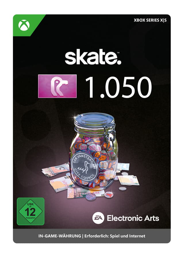 Skate: 1050 SV Bucks - Xbox Series X|S