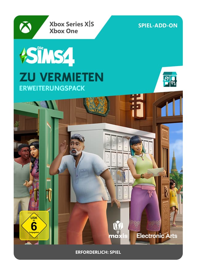 The Sims™ 4 For Rent Expansion Pack - Xbox Series X|S/Xbox One