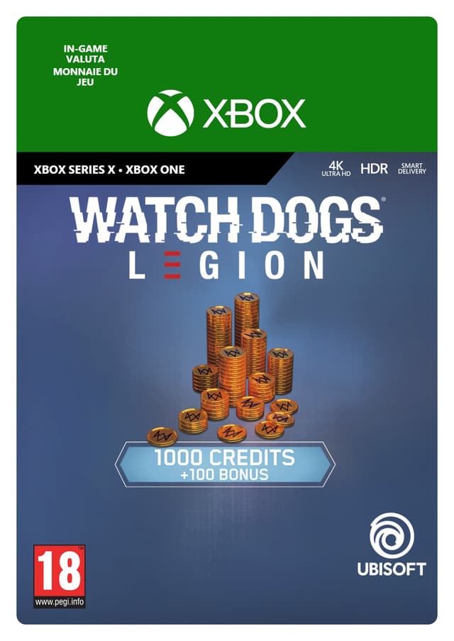 Watch Dogs Legion 1.100 WD Credits - Xbox Series X/Xbox One