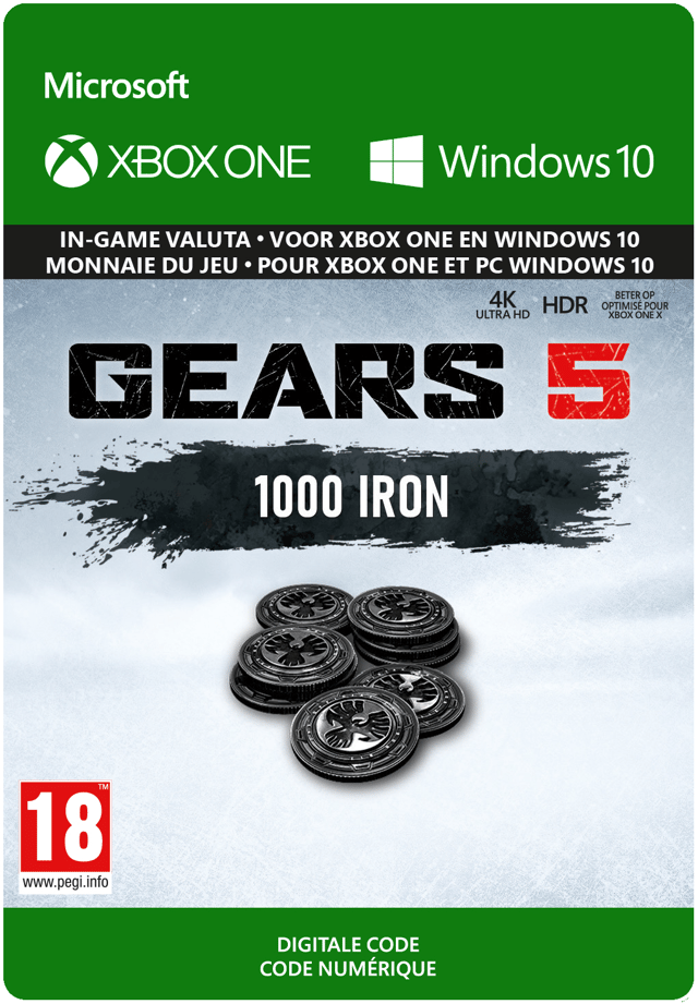 Gears of War 5: 1,000 Iron - Xbox One and Win 10