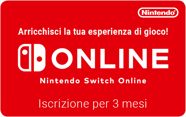 Nintendo Switch Online 3 Months IT