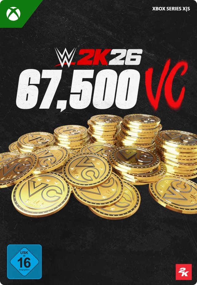 WWE 2K26: 67,500 Virtual Currency Pack - Xbox Series X|S