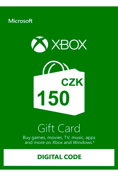 Xbox Gift Card 150 CZK (Czech)