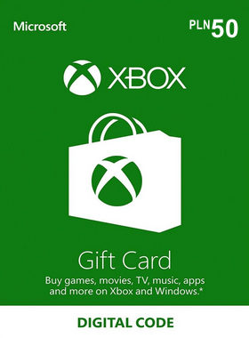 Xbox Gift Card 50 PLNN - Polish