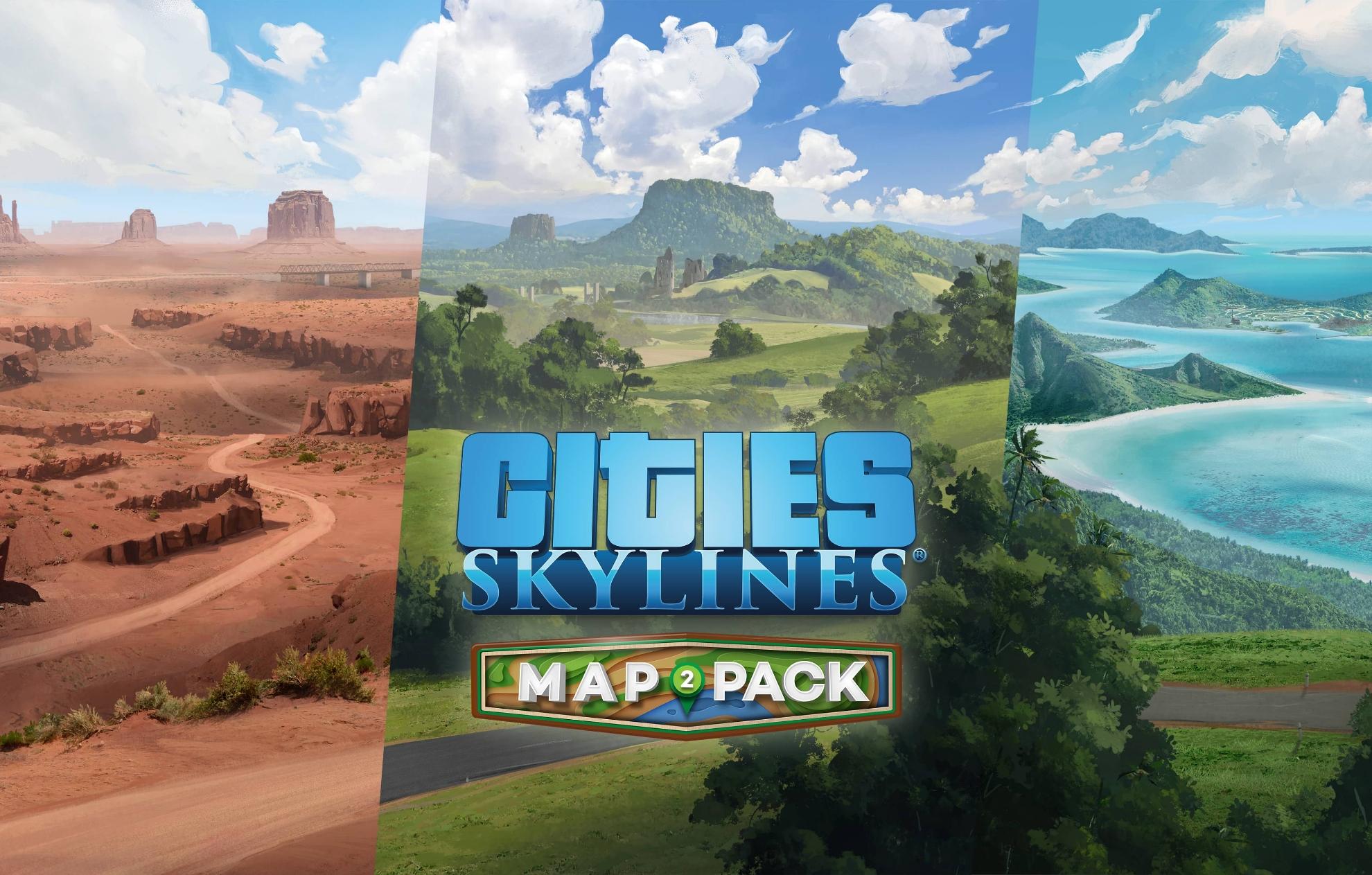 Cities: Skylines - Content Creator Pack: Map Pack 2