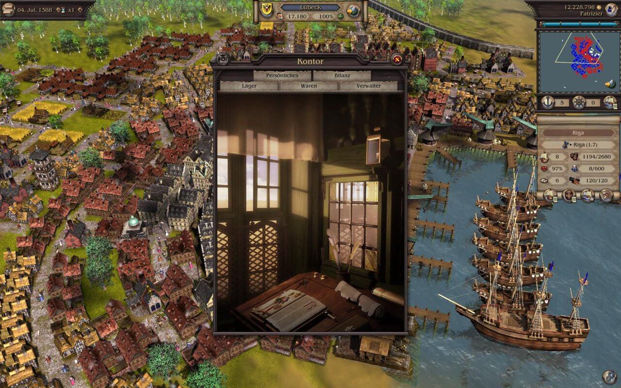 Picture of Port Royale 3 Gold + Patrician IV Gold -  Double Pack
