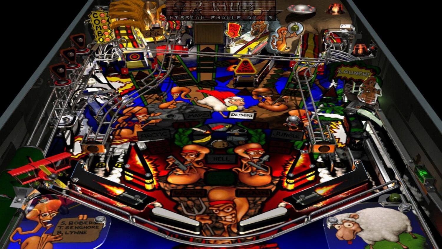 Picture of Worms Pinball