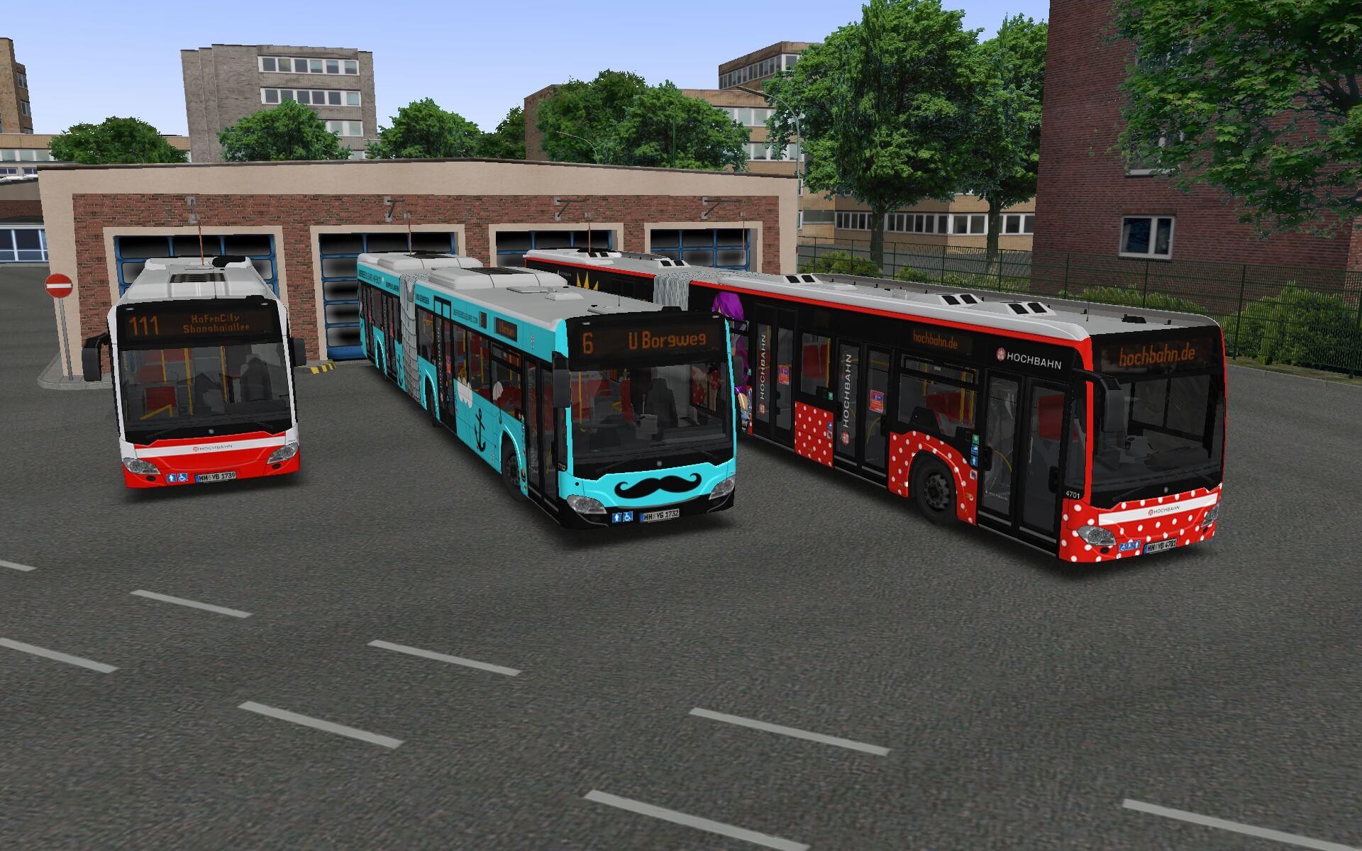 Picture of OMSI 2 Add-on Hamburger Buspaket