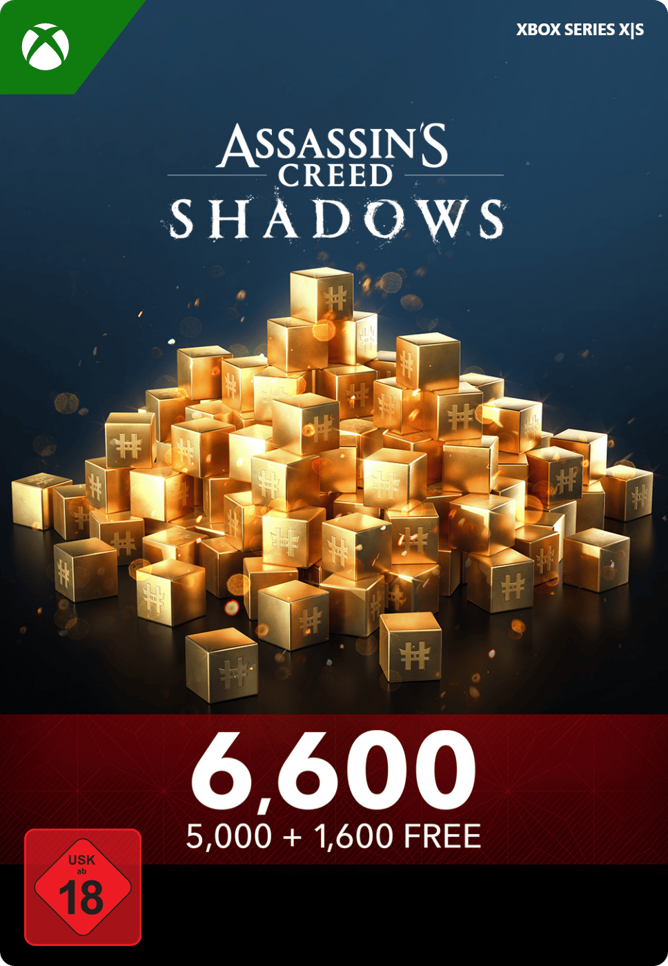 Assassin's Creed Shadows: 6600 Helix Pack - Xbox Series X|S