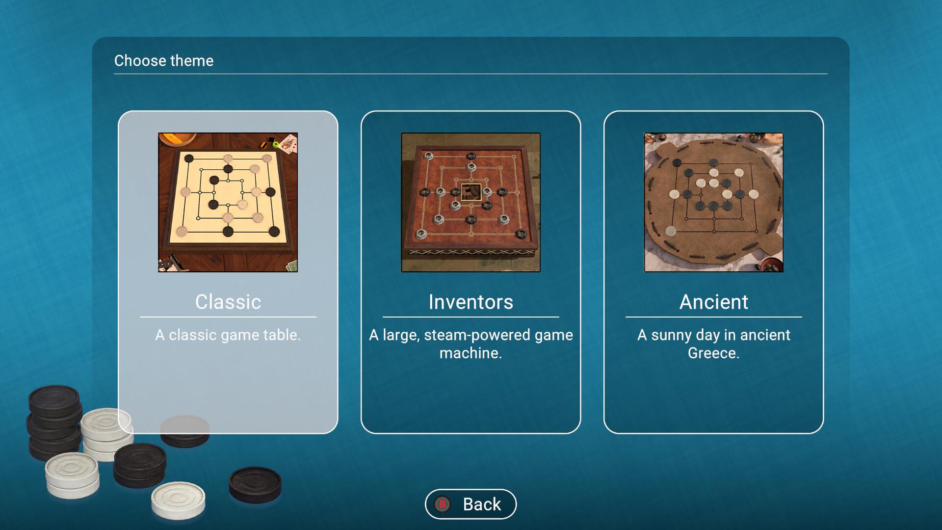 Picture of Backgammon + Checkers + Mills